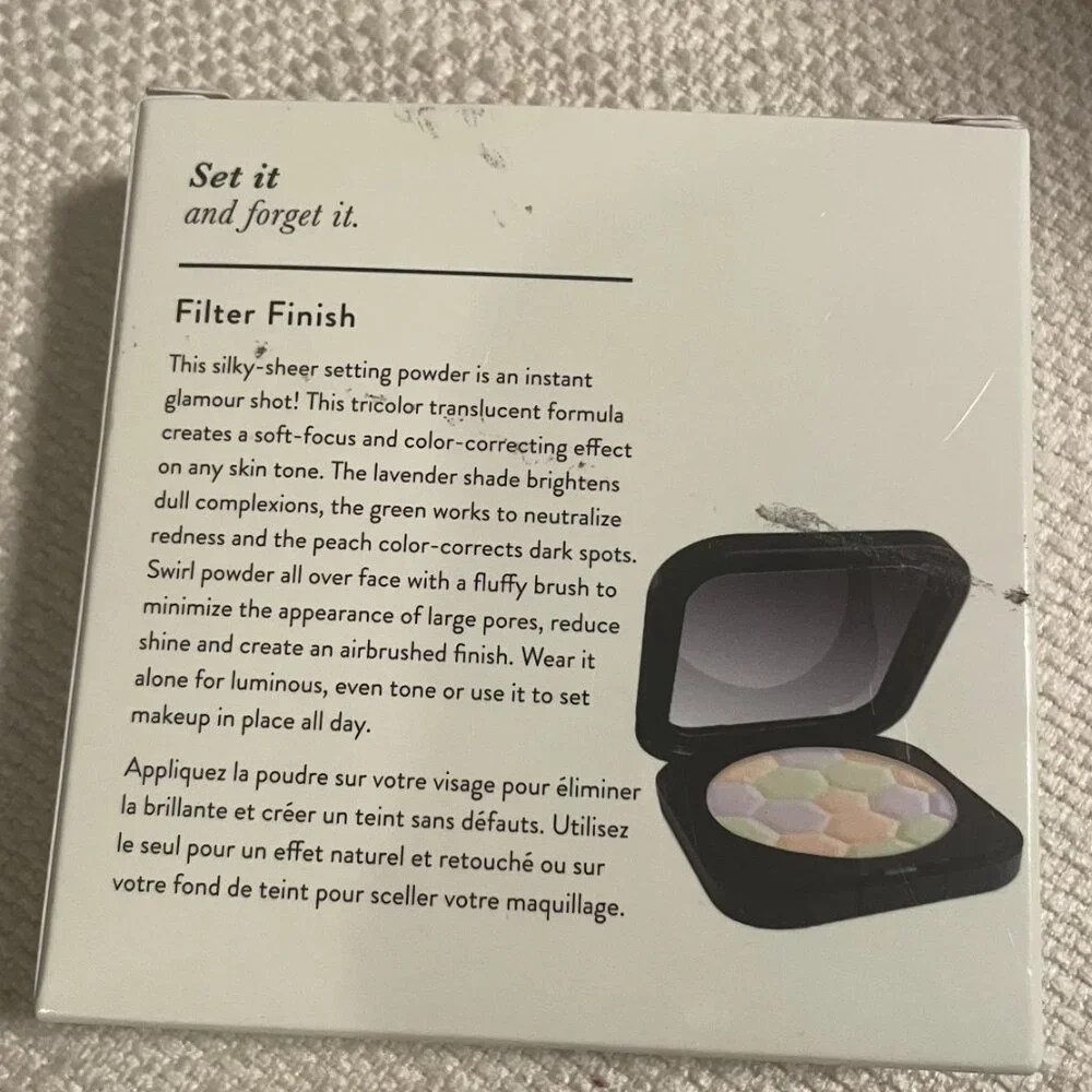 NIB- Laura Geller FIlter Finish Radiant Setting Powder- UNIVERSAL